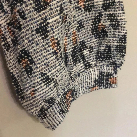 Anthropologie gray motif top XS New with Tags W by Who Wear What When Where - Picture 5 of 10